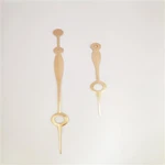 Lancette dell'orologio in alluminio placcato oro